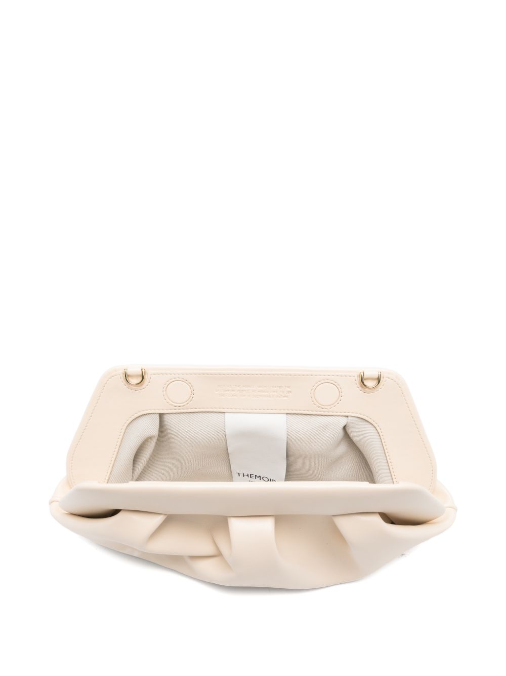 Clutch bios baguette in avorio Themoirè - donna 