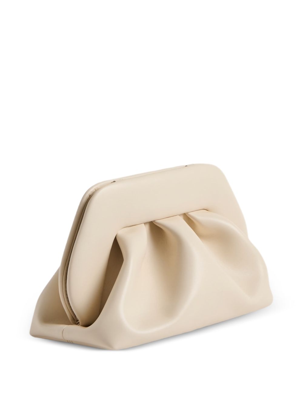 Clutch bios media in beige Themoirè - donna 