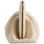Clutch bios media in beige Themoirè - donna 