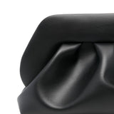 Clutch bios media in nero Themoirè - donna 