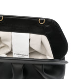 Clutch bios media in nero Themoirè - donna 