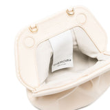 Clutch bios piccola in avorio Themoirè - donna 