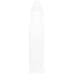 Abito lungo scollo americano Cleo in bianco The Andamane - donna 