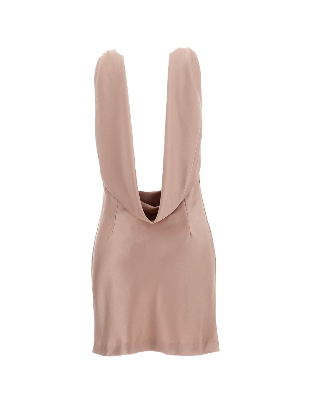 Abito corto Carmen con scollo in beige The Andamane - donna 
