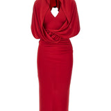 Abito midi Annie in rosso The Andamane - donna 