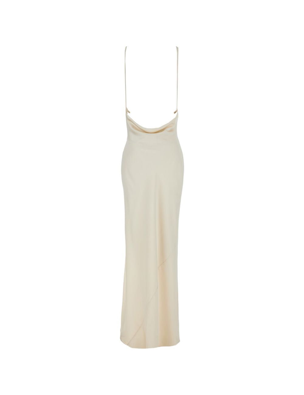 Abito con scollo a scialle in avorio The Andamane - donna 