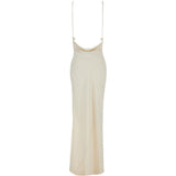Abito con scollo a scialle in avorio The Andamane - donna 