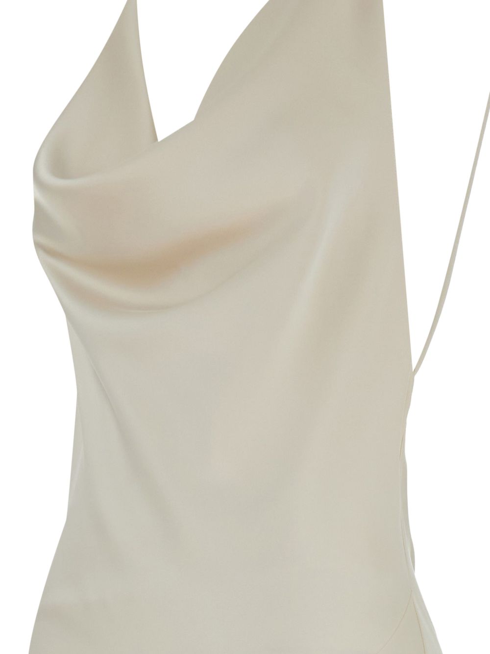 Abito con scollo a scialle in avorio The Andamane - donna 