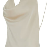 Abito con scollo a scialle in avorio The Andamane - donna 
