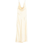 Abito con scollo a scialle in giallo chiaro The Andamane - donna 