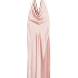 Abito con scollo a scialle in rosa The Andamane - donna 