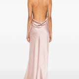 Abito con scollo a scialle in rosa The Andamane - donna 