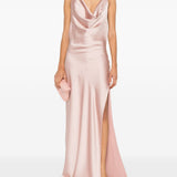 Abito con scollo a scialle in rosa The Andamane - donna 