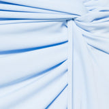 Gonna Zohra con arricciatura in azzurro the andamane - donna 