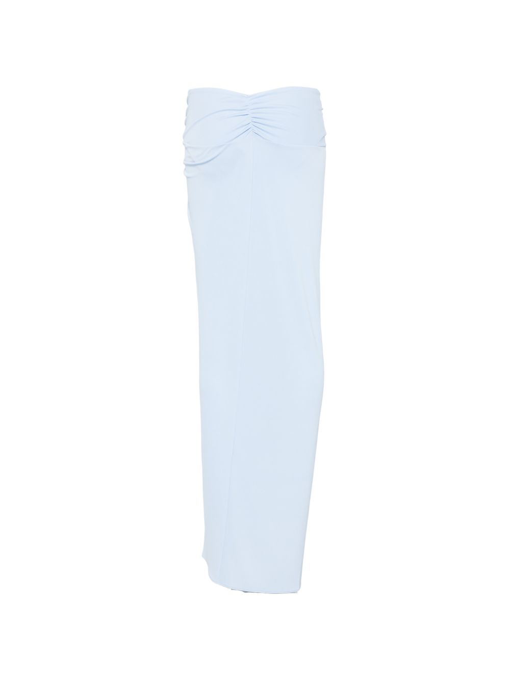 Gonna Zohra con arricciatura in azzurro the andamane - donna 