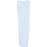Gonna Zohra con arricciatura in azzurro the andamane - donna 