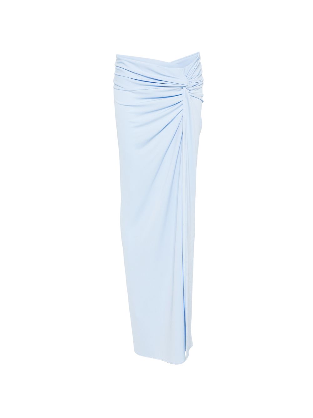 Gonna Zohra con arricciatura in azzurro the andamane - donna 