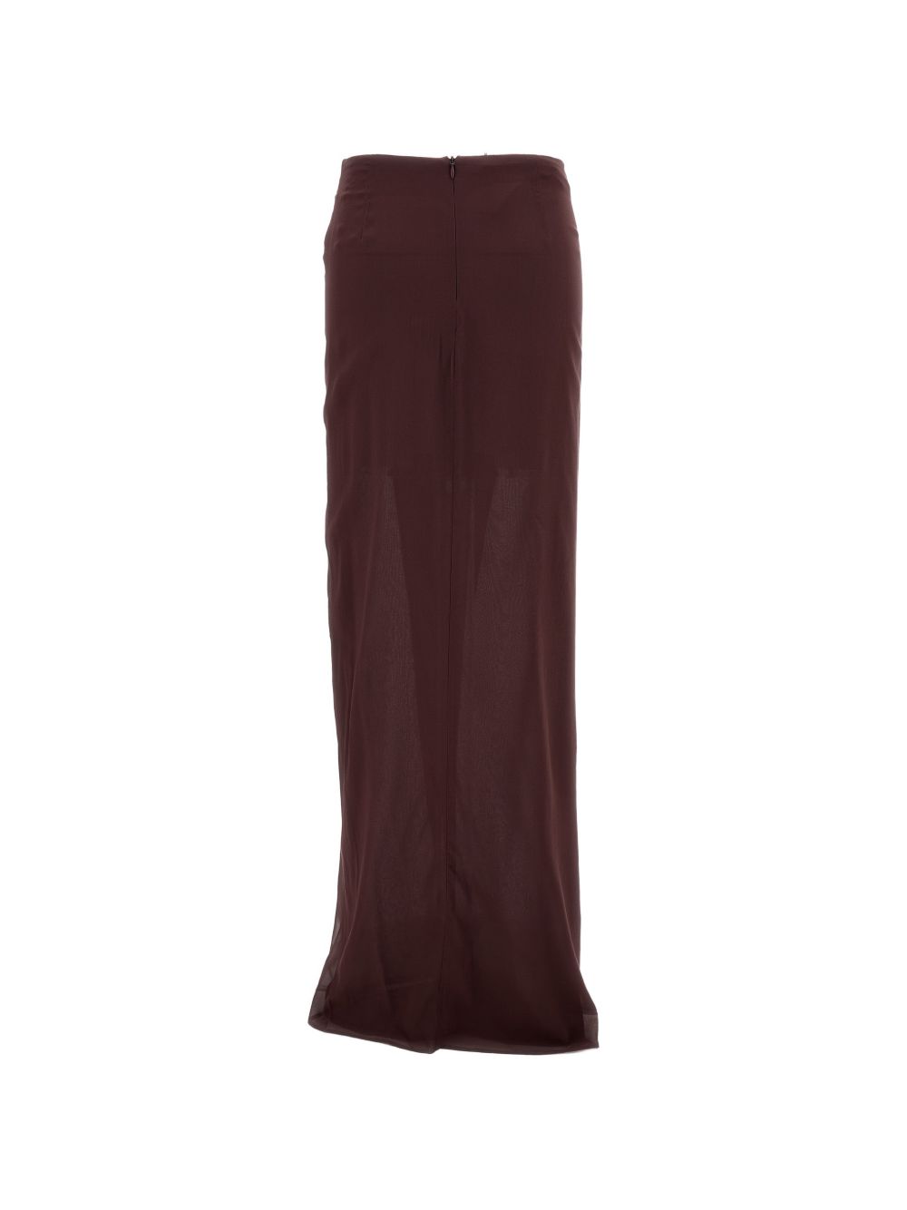 Gonna Phoebe con arricciatura in marrone the andamane - donna 