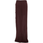 Gonna Phoebe con arricciatura in marrone the andamane - donna 