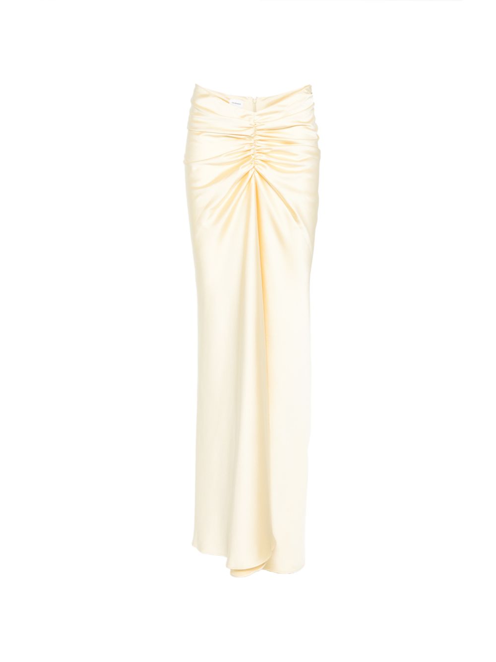 Gonna Iris con arricciatura in giallo chiaro the andamane - donna 