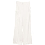 Pantaloni con pinces in bianco the andamane - donna 