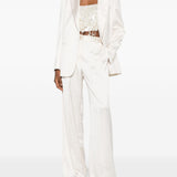 Pantaloni con pinces in bianco the andamane - donna 