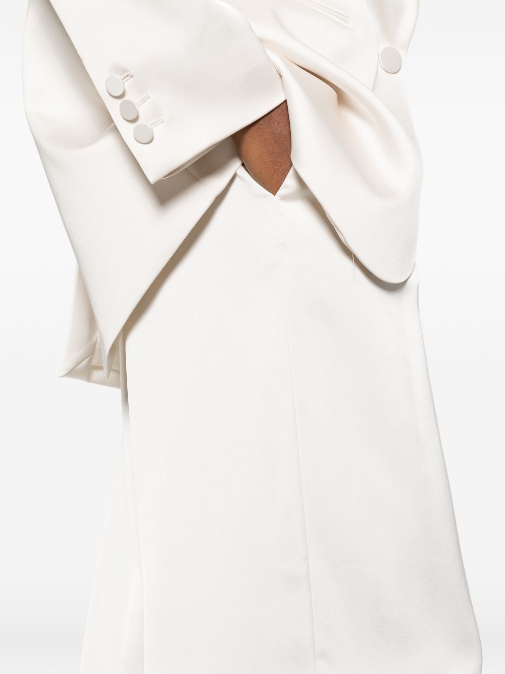 Pantaloni con pinces in bianco the andamane - donna 