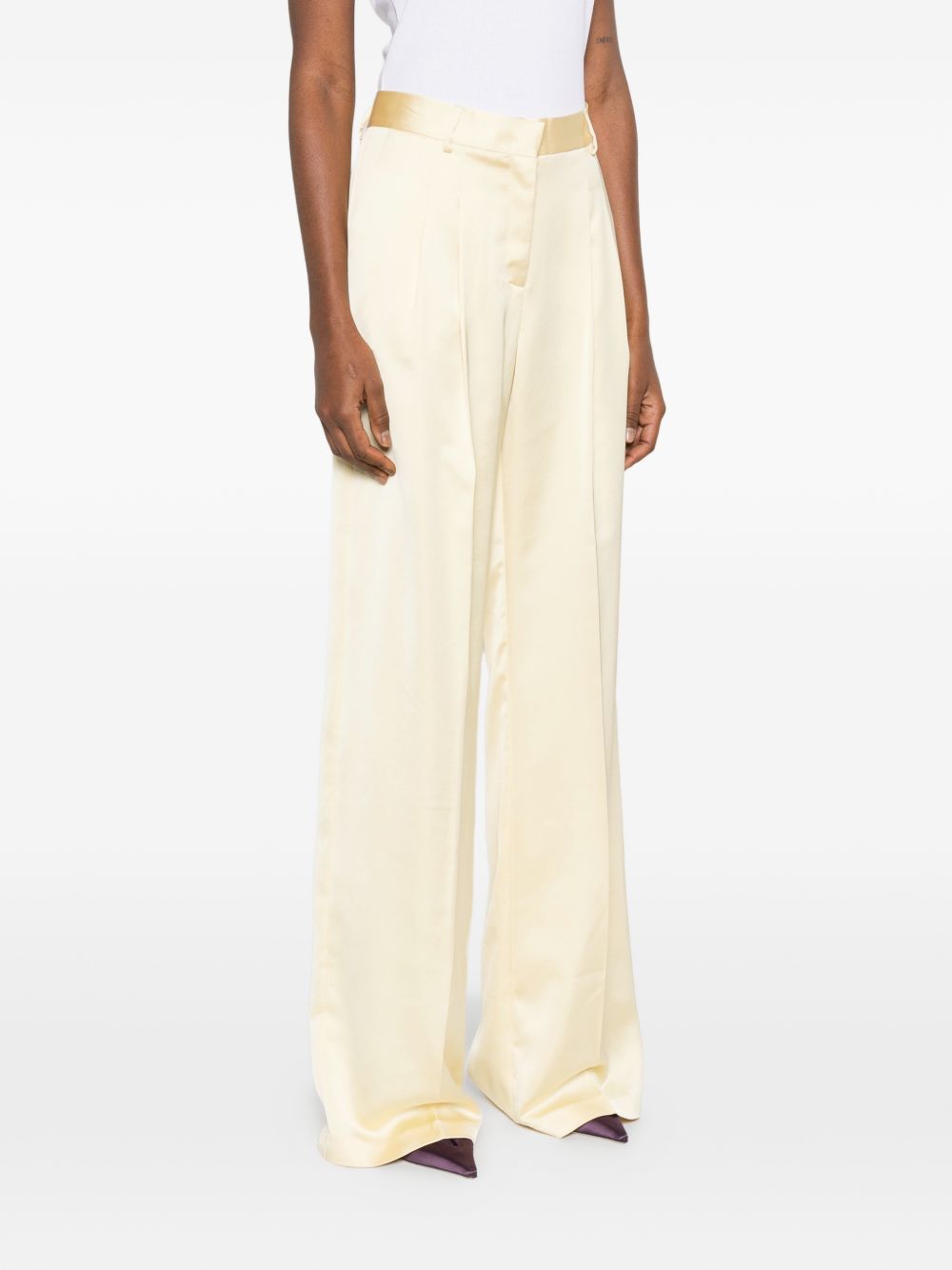 Pantaloni Nathalie in giallo chiaro the andamane - donna 