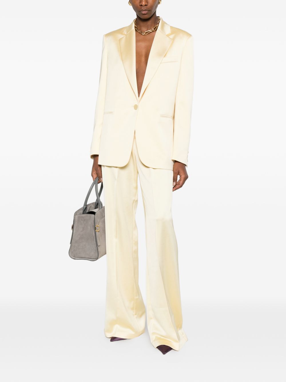 Pantaloni Nathalie in giallo chiaro the andamane - donna 