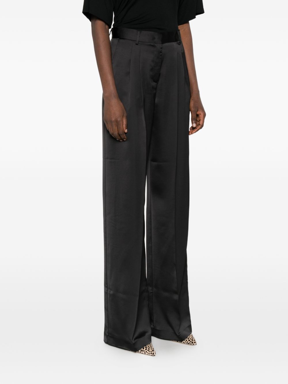 Pantaloni Nathalie in nero the andamane - donna 
