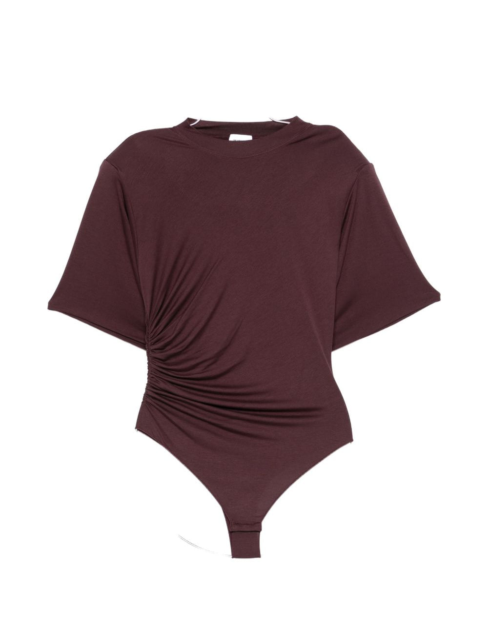 Body lennox con dettagli arricciati in borgogna The andamane - donna 