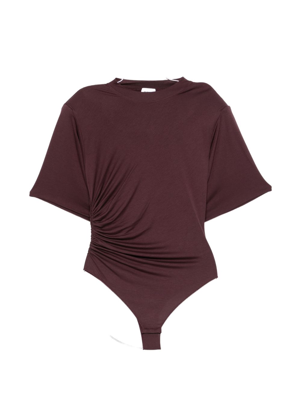 Body lennox con dettagli arricciati in borgogna The andamane - donna 