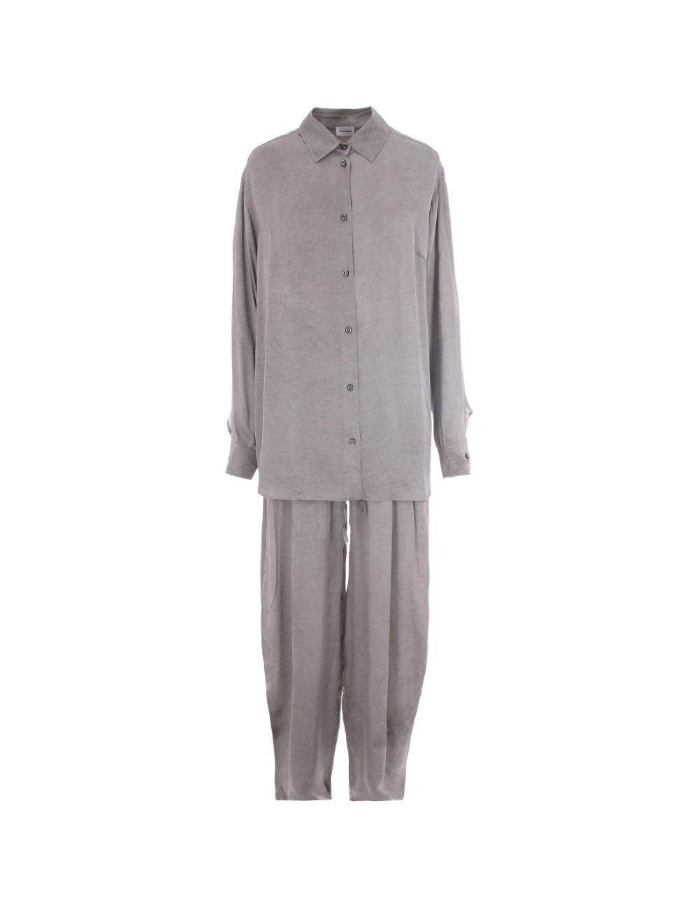 Completo due pezzi con coulisse in grigio the andamane - donna 