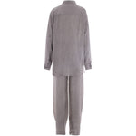 Completo due pezzi con coulisse in grigio the andamane - donna 