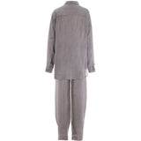 Completo due pezzi con coulisse in grigio the andamane - donna 