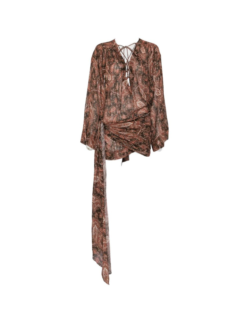 Abito multicolor con stampa paisley The andamane - donna 