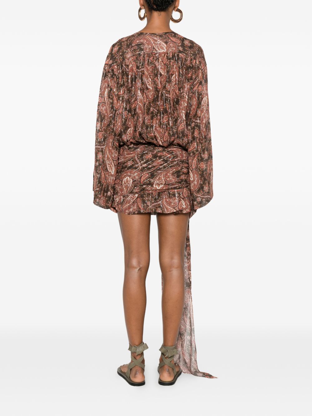 Abito multicolor con stampa paisley The andamane - donna 