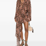 Abito multicolor con stampa paisley The andamane - donna 