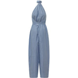 Tuta a righe in blu The andamane - donna 