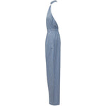 Tuta a righe in blu The andamane - donna 