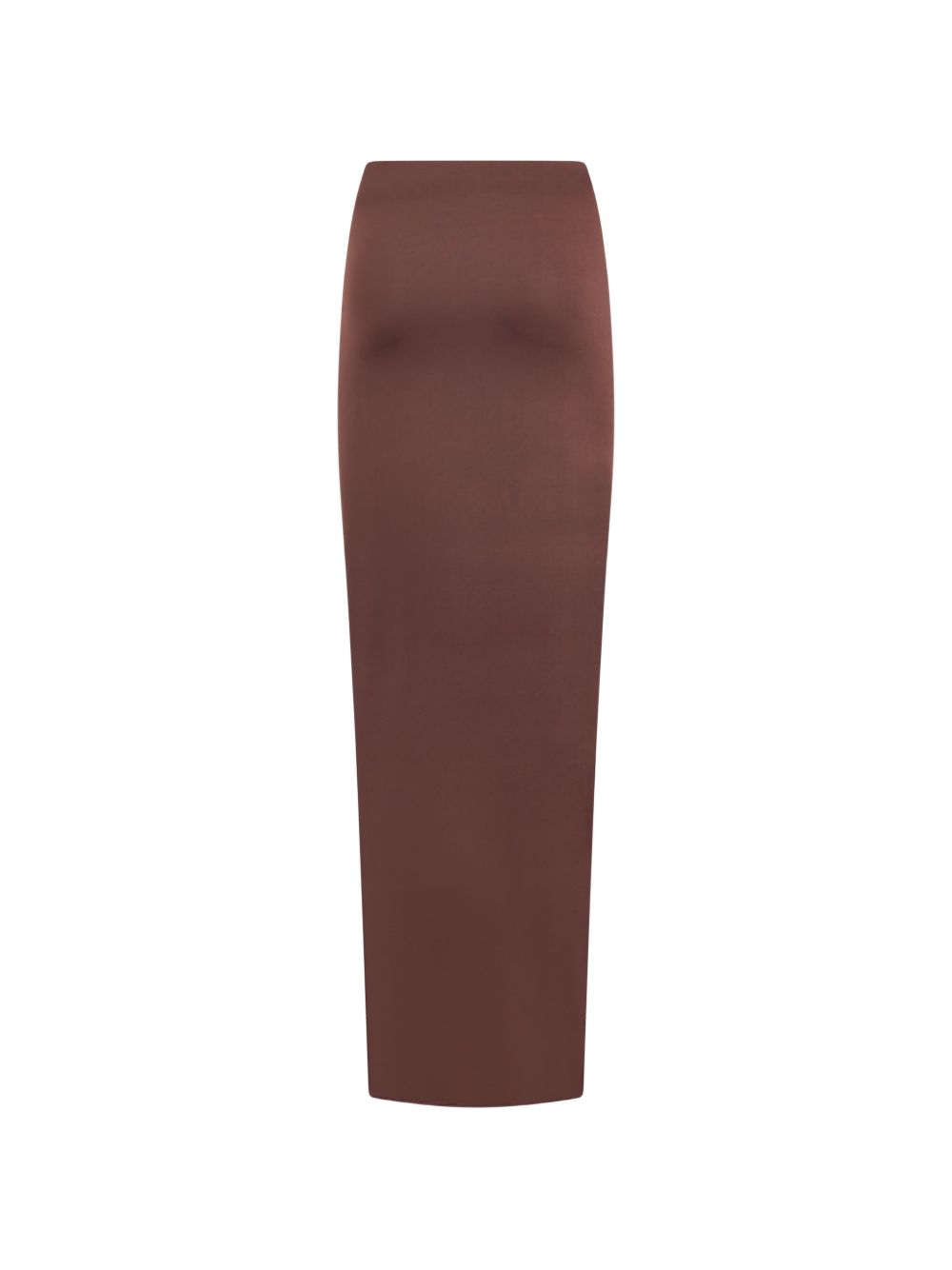 Gonna lunga drappeggiata anja in marrone The andamane - donna 