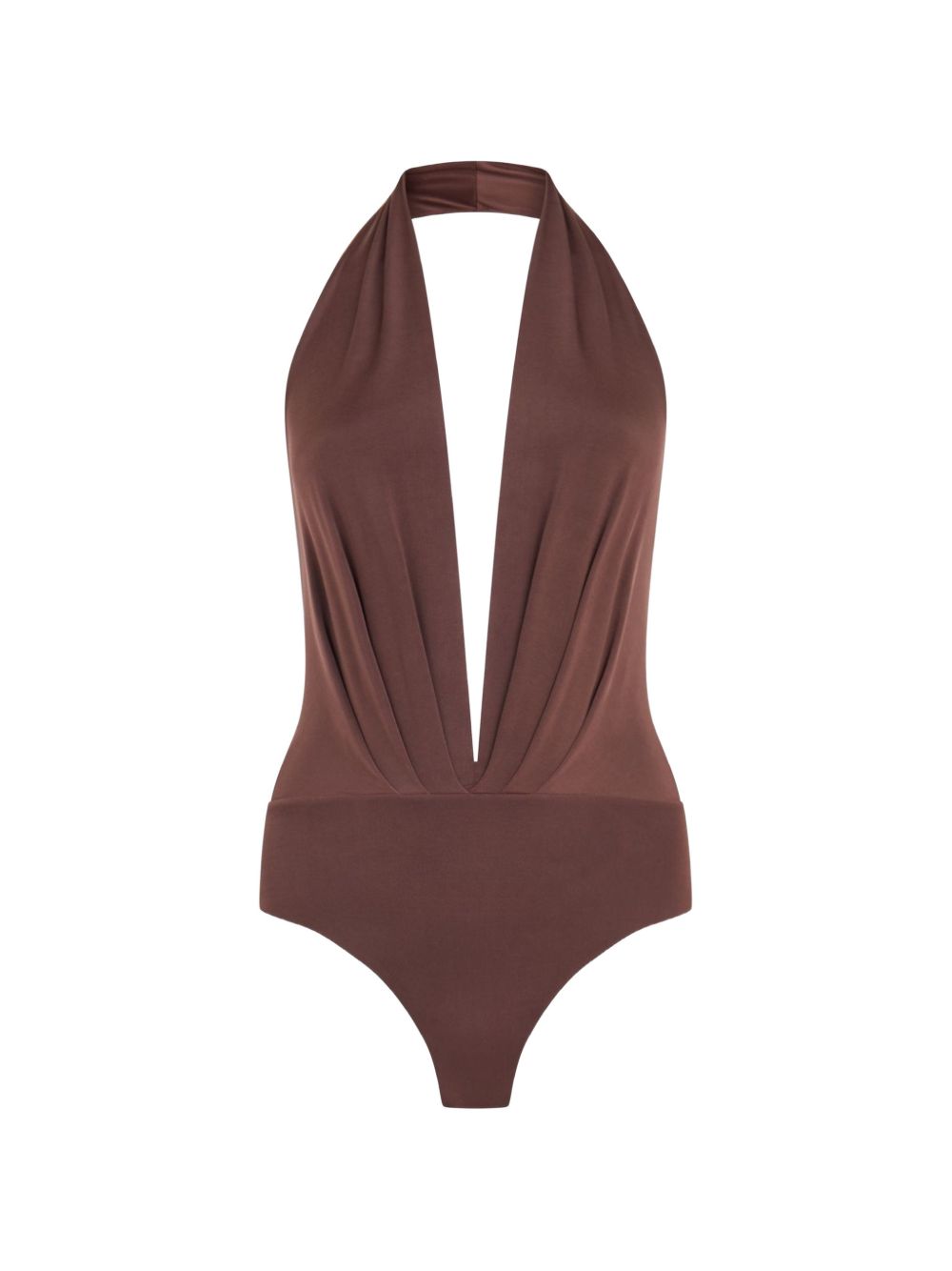 Body Zendaya drappeggiato in marrone The andamane - donna 