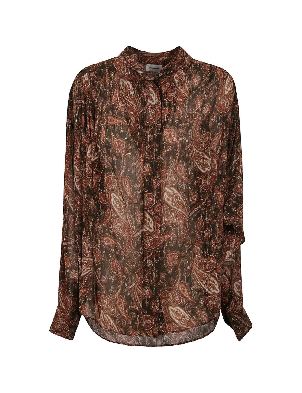 Camicia rania con stampa paisley multicolore The andamane - donna 