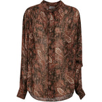 Camicia rania con stampa paisley multicolore The andamane - donna 