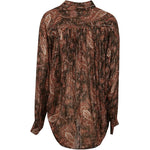 Camicia rania con stampa paisley multicolore The andamane - donna 