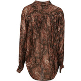 Camicia rania con stampa paisley multicolore The andamane - donna 