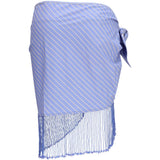 Pareo con frange dolly in celeste The andamane - donna 