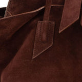 Borsa la passeggiata medium in marrone The Attico - donna 