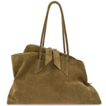 Borsa la passeggiata medium in verde Khaki The Attico - donna 