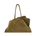 Borsa la passeggiata medium in verde Khaki The Attico - donna 